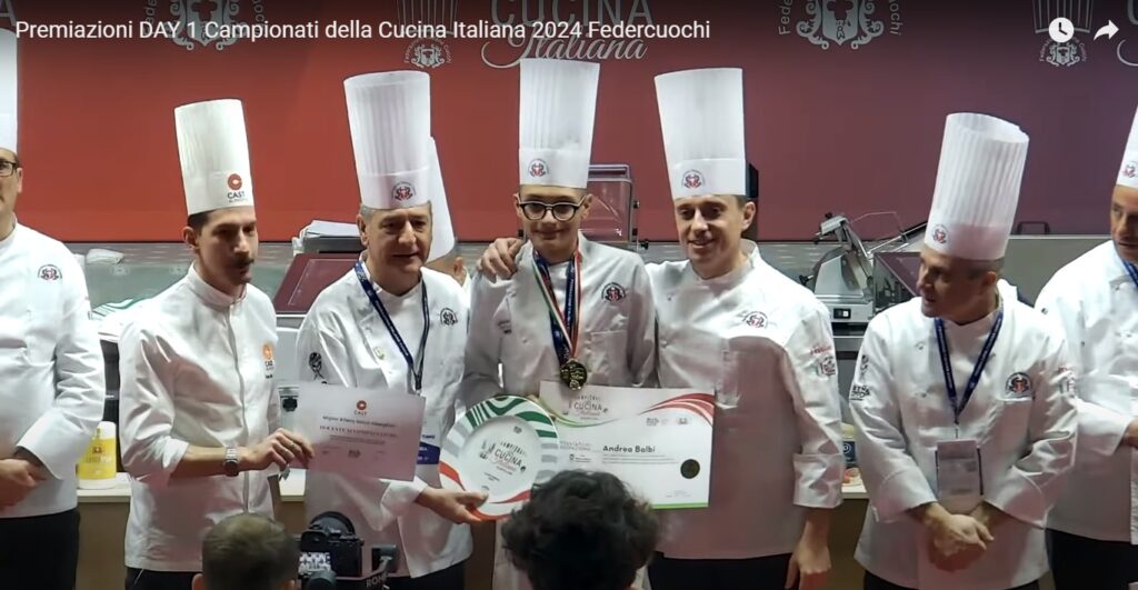 Premiazione Campionati della Cucina Italiana 2024 Federcuochi